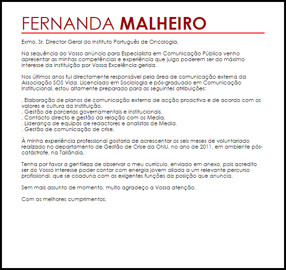 Best Como Elaborar Uma Carta De Apresentação Para Uma Empresa Latest Carta